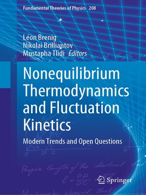 cover image of Nonequilibrium Thermodynamics and Fluctuation Kinetics